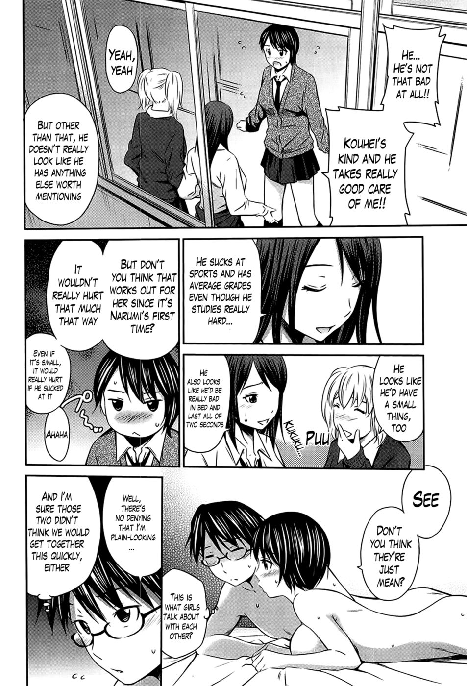 Hentai Manga Comic-A Very Hot Middle-Chapter 1-Narumi's Bragging About Her Boyfriend-12